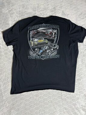 Indianapolis Motor Speedway Brickyard Triple Header Racing Tee 4XL